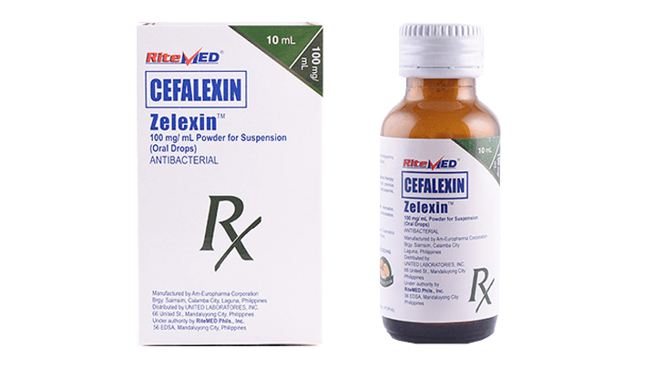 RM CEFALEXIN 100MG DROPS 10ML