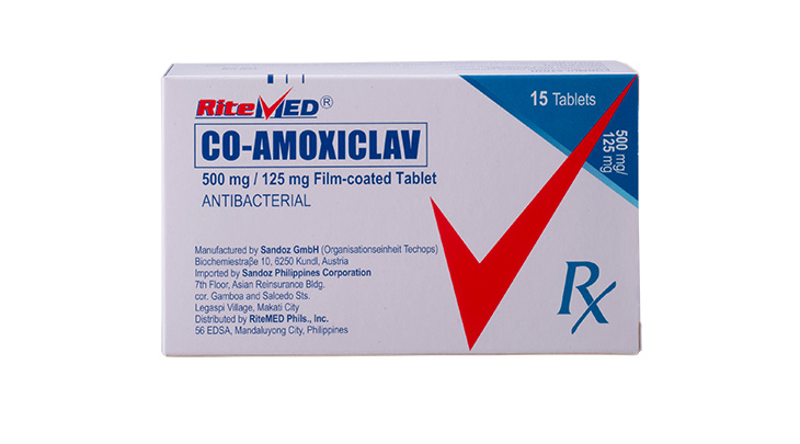 RM CO-AMOXICLAV 625 MG TAB