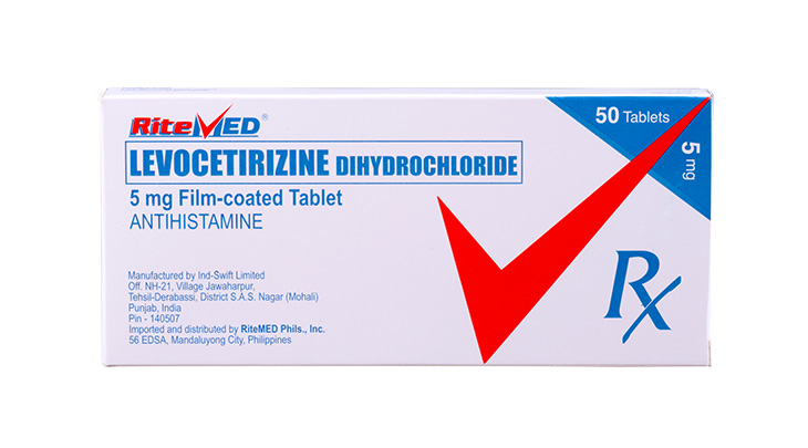 RM LEVOCETIRIZINE 5 MG TAB