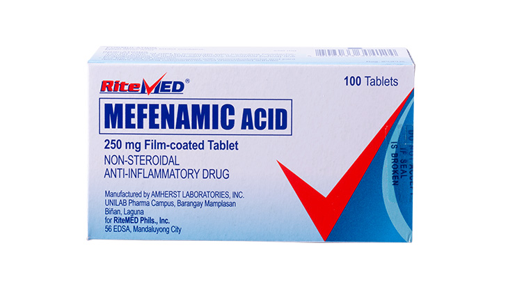 RM MEFENAMIC ACID 250 MG TAB