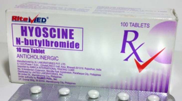 RM HYOSCINE N-BUTYLBROMIDE 10 MG TAB