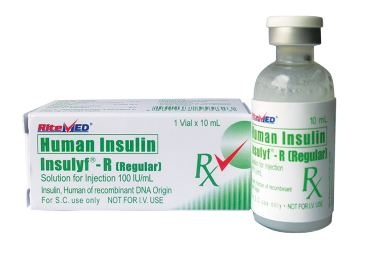 RM INSULYF R 100 IU/ML VIAL