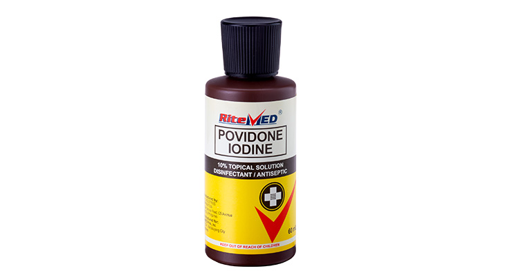 RM POVIDONE IODINE 10% SOL 60ML