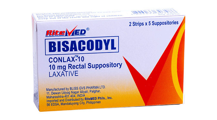 RM BISACODYL 10MG SUPPOSITORY (CONLAX-10)