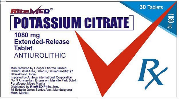 RM POTASSIUM CITRATE