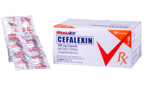 RM CEFALEXIN 500MG CAP 100 SS PH