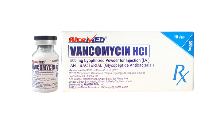 RM VANCOMYCIN 500MG VIAL